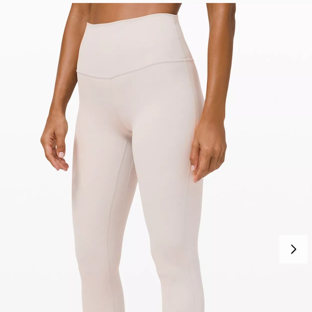 NWOT Lululemon Align Chrome Size 4 28"